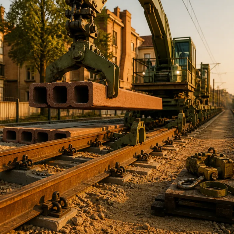 Comment les traverses creuses « hollow sleeper » transforment l’infrastructure ferroviaire urbaine